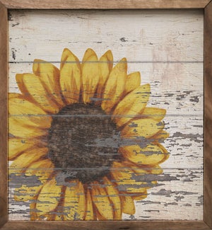 Sunflower Chippy Whitewash
